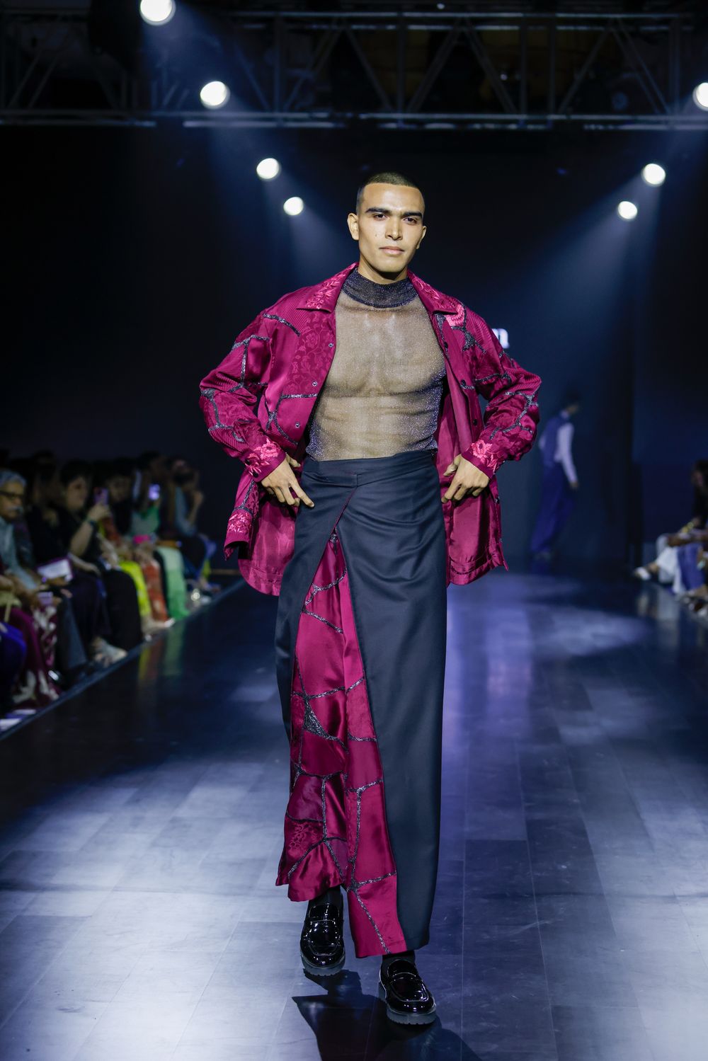 Kintsugi Shacket Wrap Around Lungi